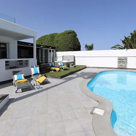 Luxury Casa Nublo 3 Bedrooms Private Pool Terrace With Seaviews Lanzarote Villa Puerto Calero