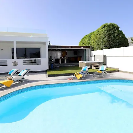 Luxury Casa Nublo 3 Bedrooms Private Pool Terrace With Seaviews Lanzarote * Puerto Calero